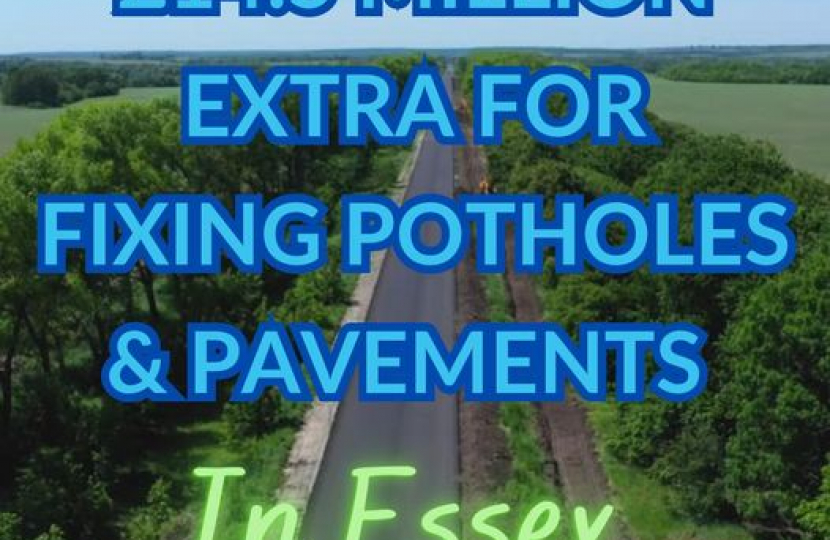 Fixing potholes and pavements