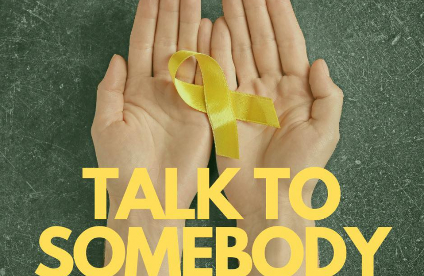Talk to somebody